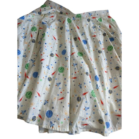 MAGNOLIA PLACE Solar System Outer Space A Line Skirt Size XXL - Picture 7 of 12